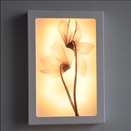 Integrierte moderne zeitgenössische moderne zeitgenössische Malerei-Funktion für Ambient Light Wandleuchten
