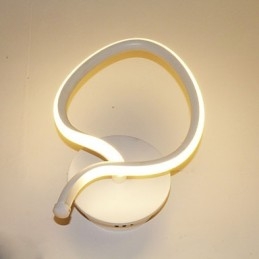 Moderne minimalistische Wandleuchte Nachttischlampe kreative Korridorlampe Aluminiumbeleuchtung