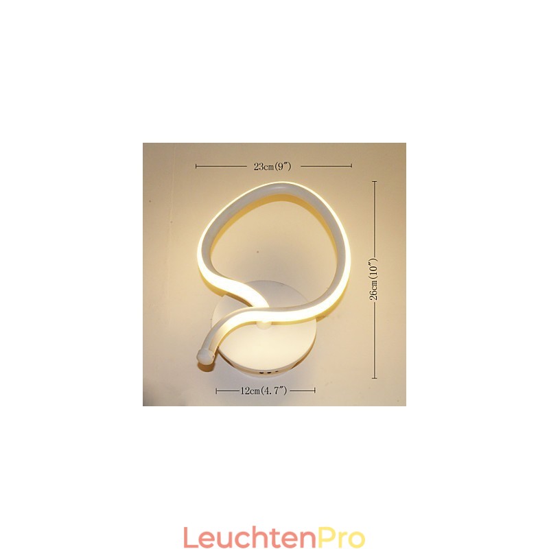 Moderne minimalistische Wandleuchte Nachttischlampe kreative Korridorlampe Aluminiumbeleuchtung