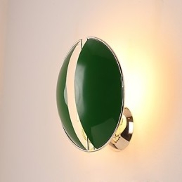 Moderne zeitgenössische Vintage-Malerei-Funktion für Mini-Stil Uplight Wandleuchten Wandleuchte