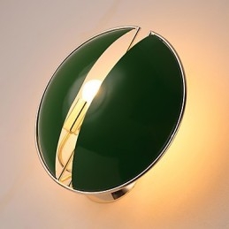 Moderne zeitgenössische Vintage-Malerei-Funktion für Mini-Stil Uplight Wandleuchten Wandleuchte