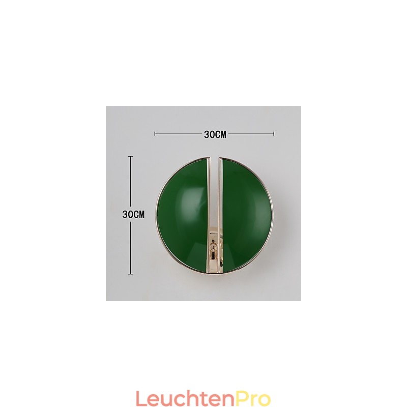 Moderne zeitgenössische Vintage-Malerei-Funktion für Mini-Stil Uplight Wandleuchten Wandleuchte