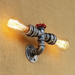 Country Retro Painting Feature für Mini Style Ambient Light Wandleuchten Wandleuchte