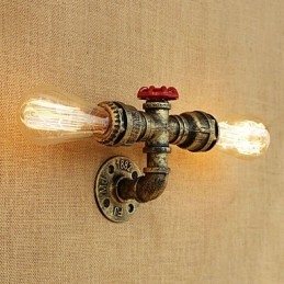 Country Retro Painting Feature für Mini Style Ambient Light Wandleuchten Wandleuchte
