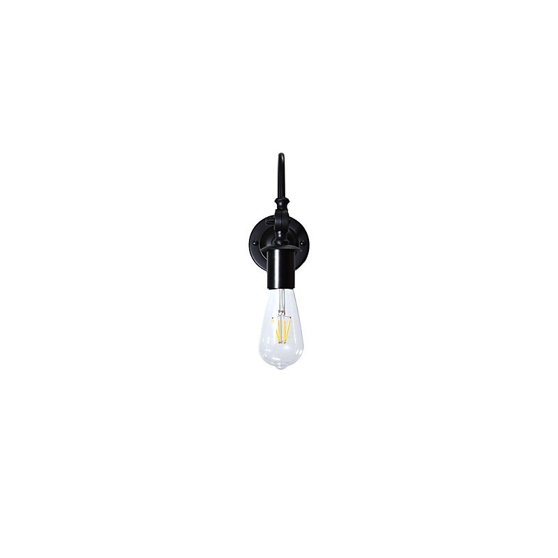 Light Buzz Wand Eisen Wandlampe Dumme schwarze Lichtschwertlampe an der Wand