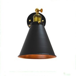 Light Buzz Paint Einzelwand Eisen Wandleuchte Dumme schwarze Lichtschwertlampe an der Wand