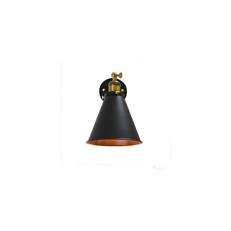 Light Buzz Paint Einzelwand Eisen Wandleuchte Dumme schwarze Lichtschwertlampe an der Wand