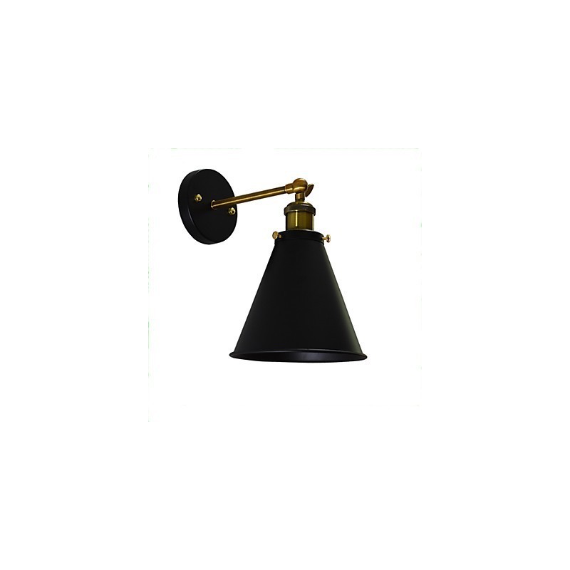 Light Buzz Paint Einzelwand Eisen Wandleuchte Dumme schwarze Lichtschwertlampe an der Wand