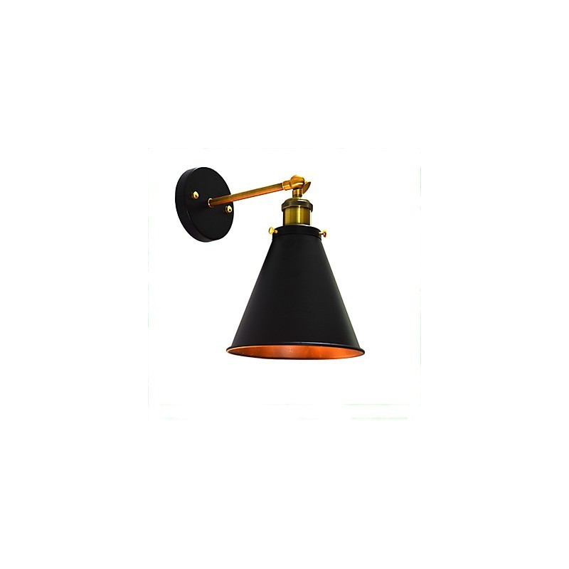 Light Buzz Paint Einzelwand Eisen Wandleuchte Dumme schwarze Lichtschwertlampe an der Wand