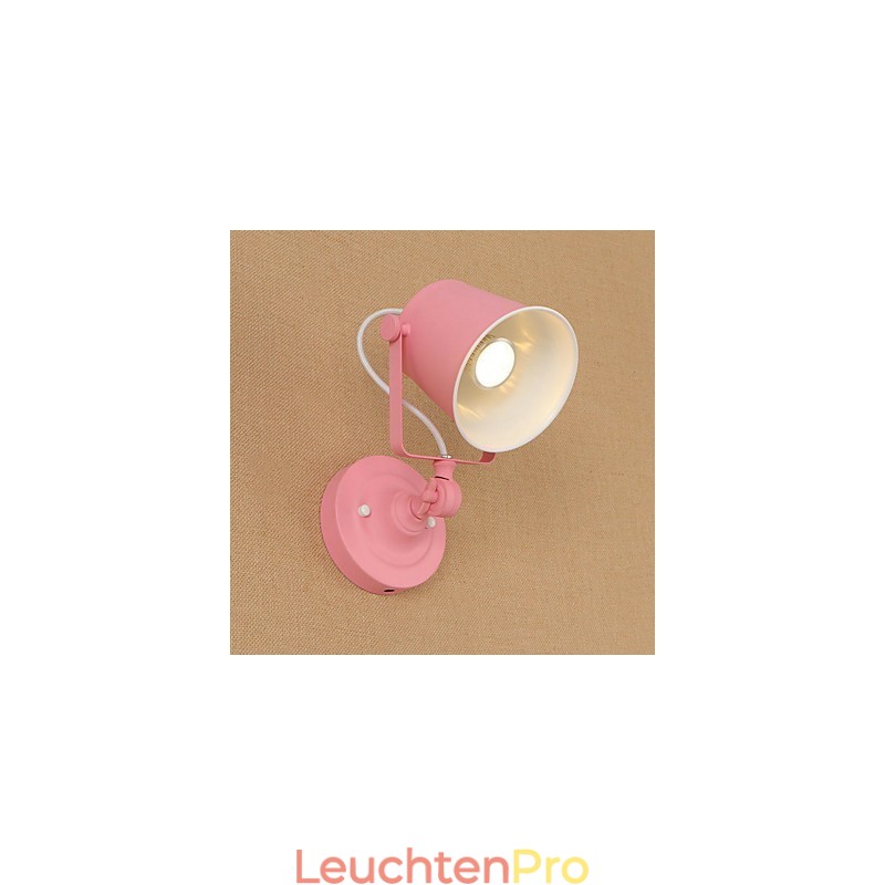 Wandleuchte, Wandlampe, Retro-Landhausstil, verstellbar, Schwenkarm, Augenschutz