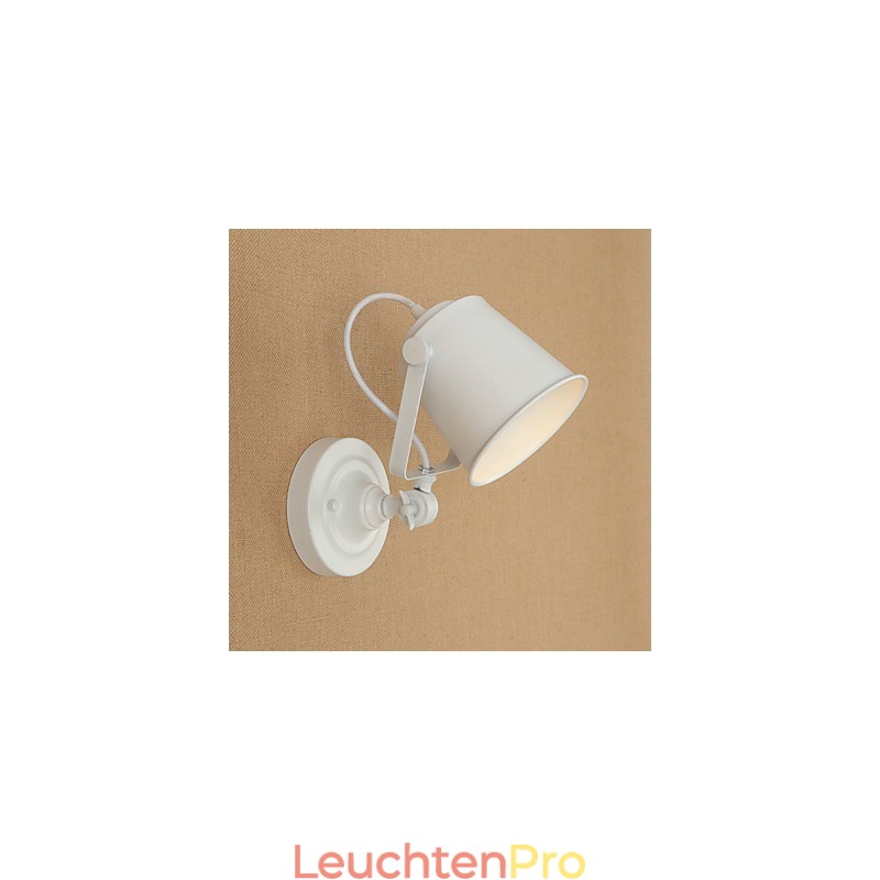 Wandleuchte, Wandlampe, Retro-Landhausstil, verstellbar, Schwenkarm, Augenschutz