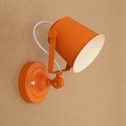 Wandleuchte, Wandlampe, Retro-Landhausstil, verstellbar, Schwenkarm, Augenschutz