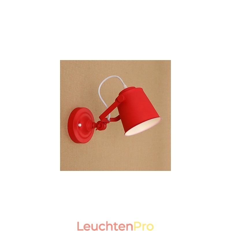 Wandleuchte, Wandlampe, Retro-Landhausstil, verstellbar, Schwenkarm, Augenschutz