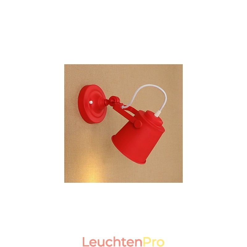 Wandleuchte, Wandlampe, Retro-Landhausstil, verstellbar, Schwenkarm, Augenschutz