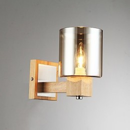 Moderne zeitgenössische Schwarzoxid-Finish-Funktion für Uplight-Wandleuchten Wandleuchte