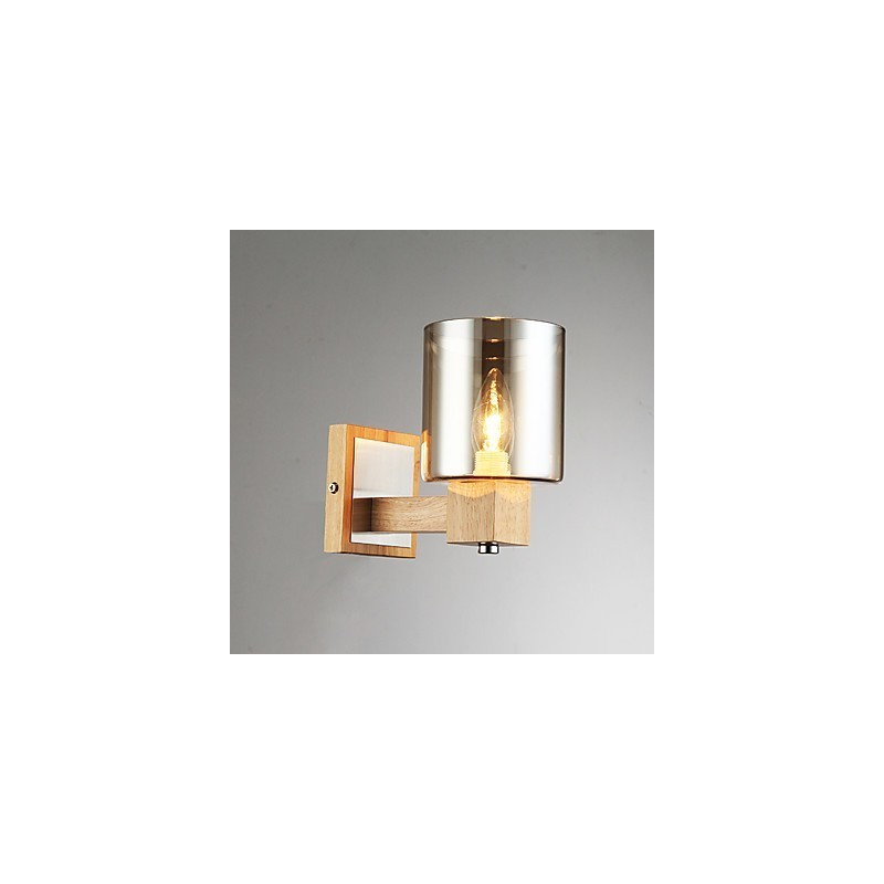 Moderne zeitgenössische Schwarzoxid-Finish-Funktion für Uplight-Wandleuchten Wandleuchte