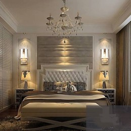 Moderne zeitgenössische Schwarzoxid-Finish-Funktion für Uplight-Wandleuchten Wandleuchte