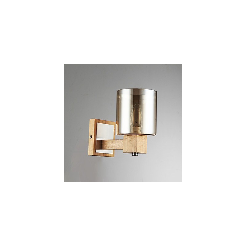 Moderne zeitgenössische Schwarzoxid-Finish-Funktion für Uplight-Wandleuchten Wandleuchte