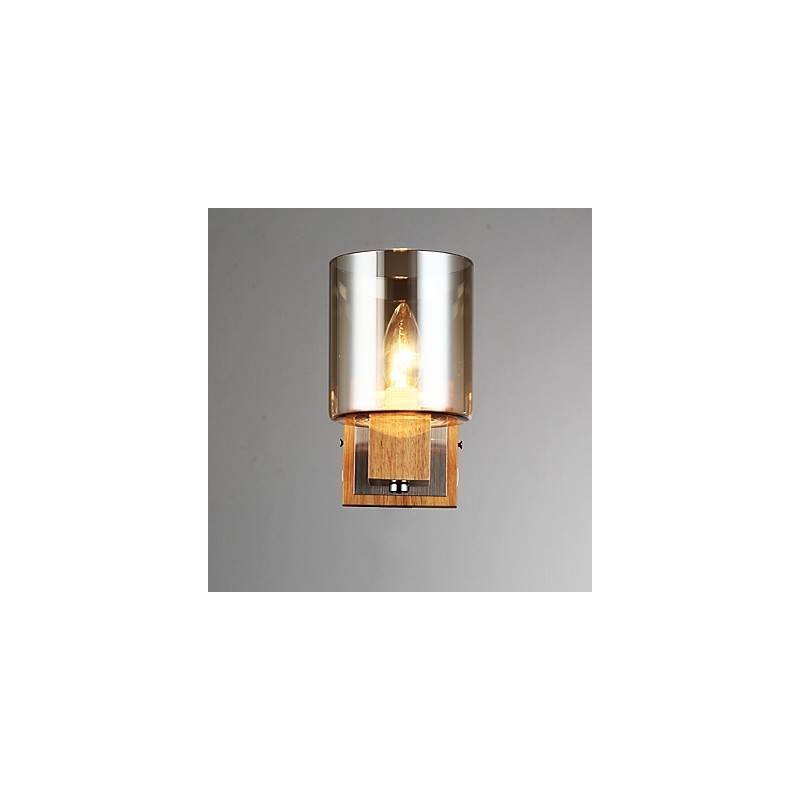 Moderne zeitgenössische Schwarzoxid-Finish-Funktion für Uplight-Wandleuchten Wandleuchte