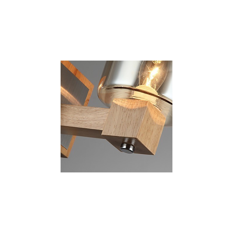 Moderne zeitgenössische Schwarzoxid-Finish-Funktion für Uplight-Wandleuchten Wandleuchte