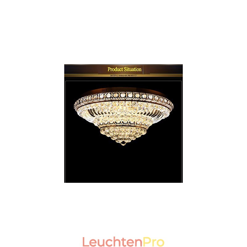 Moderne Luxus Kristall Deckenleuchte Absorbieren Kuppel Licht Durchmesser 60CM