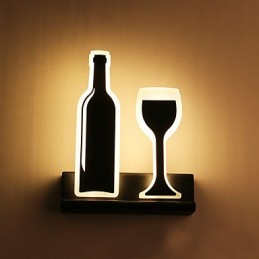 Integrierte moderne zeitgenössische moderne zeitgenössische Malerei-Funktion für Ambient Light Wandleuchten