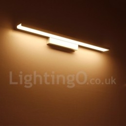 IPMirror Lampe Badezimmerleuchten Aluminiummaterialien und Acryl Wandleuchten Make-up Beleuchtung
