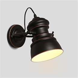 Vintage Metall Wandleuchten Industrielle Wandleuchte Einfachheit Lampe für Cafe Club Bar Beleuchtung
