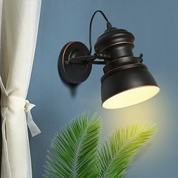 Vintage Metall Wandleuchten Industrielle Wandleuchte Einfachheit Lampe für Cafe Club Bar Beleuchtung