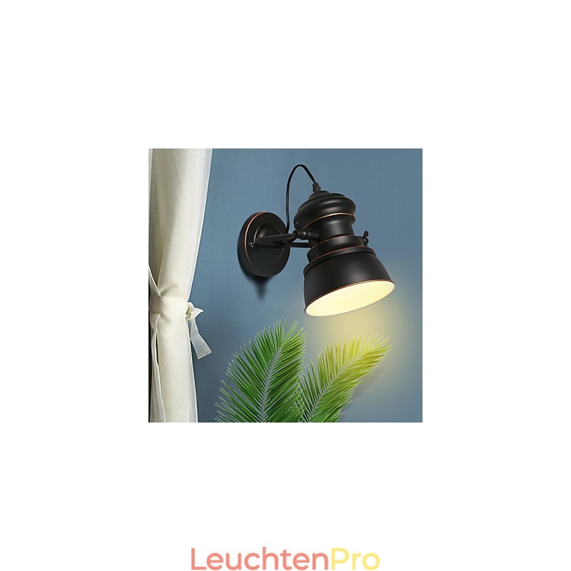 Vintage Metall Wandleuchten Industrielle Wandleuchte Einfachheit Lampe für Cafe Club Bar Beleuchtung