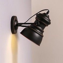 Vintage Metall Wandleuchten Industrielle Wandleuchte Einfachheit Lampe für Cafe Club Bar Beleuchtung