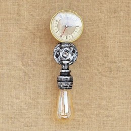 Einfache Country Retro-Malerei-Funktion für Mini-Stil Umgebungslicht Wandleuchten Wandleuchte