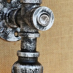 Einfache Country Retro-Malerei-Funktion für Mini-Stil Umgebungslicht Wandleuchten Wandleuchte