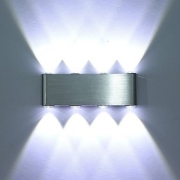 Moderne Wand Leuchte Leuchte Innen Flur Wand Lampe Aluminium Dekorative Beleuchtung Integrierte