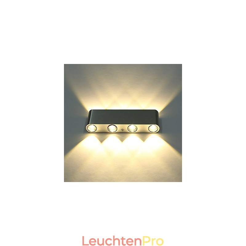 Moderne Wand Leuchte Leuchte Innen Flur Wand Lampe Aluminium Dekorative Beleuchtung Integrierte