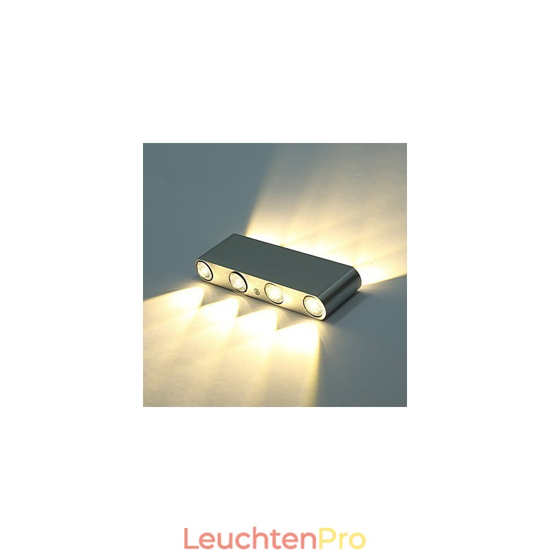Moderne Wand Leuchte Leuchte Innen Flur Wand Lampe Aluminium Dekorative Beleuchtung Integrierte