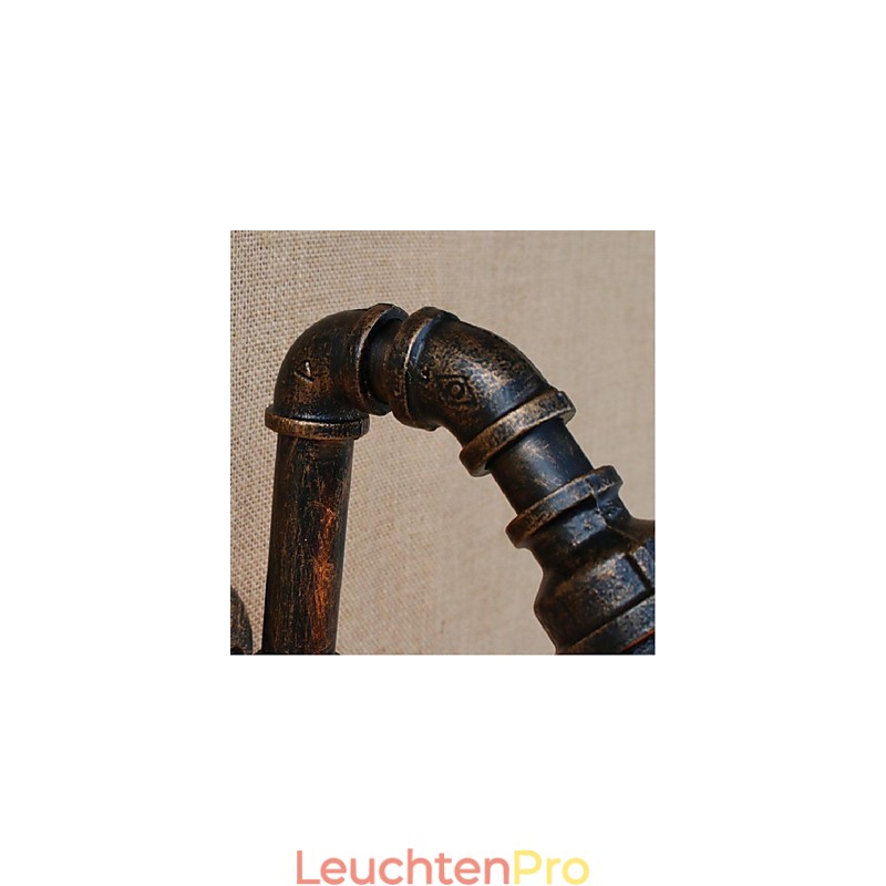 Nostalgie Einfache Wasserpfeife Dekorative Kleine Wandleuchte Wandleuchte