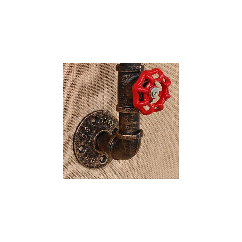 Nostalgie Einfache Wasserleitung Dekorative Kleine Wandleuchte Wandleuchte