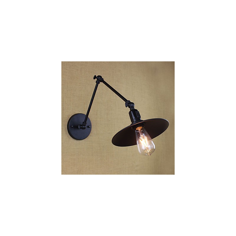 Rustikale Lodge-Malerei für Mini-Stil Schwenkarm-Downlight-Wandleuchten