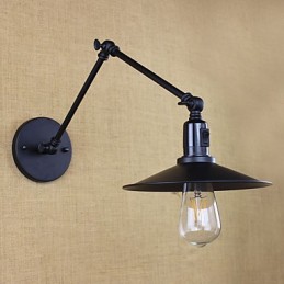 Rustikale Lodge-Malerei für Mini-Stil Schwenkarm-Downlight-Wandleuchten
