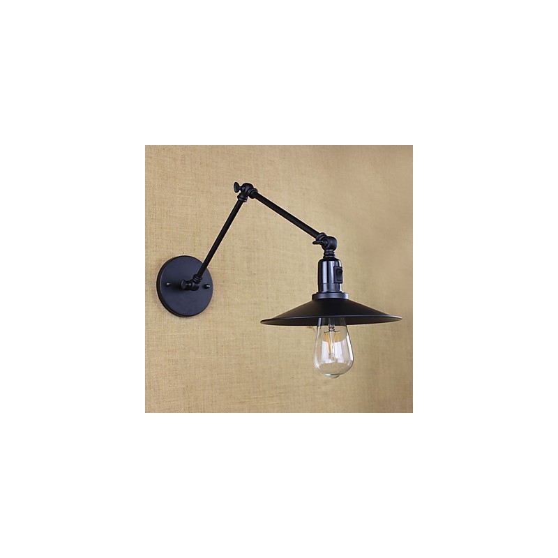 Rustikale Lodge-Malerei für Mini-Stil Schwenkarm-Downlight-Wandleuchten