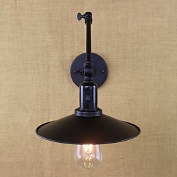 Rustikale Lodge-Malerei für Mini-Stil Schwenkarm-Downlight-Wandleuchten