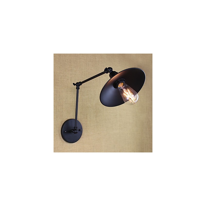 Rustikale Lodge-Malerei für Mini-Stil Schwenkarm-Downlight-Wandleuchten