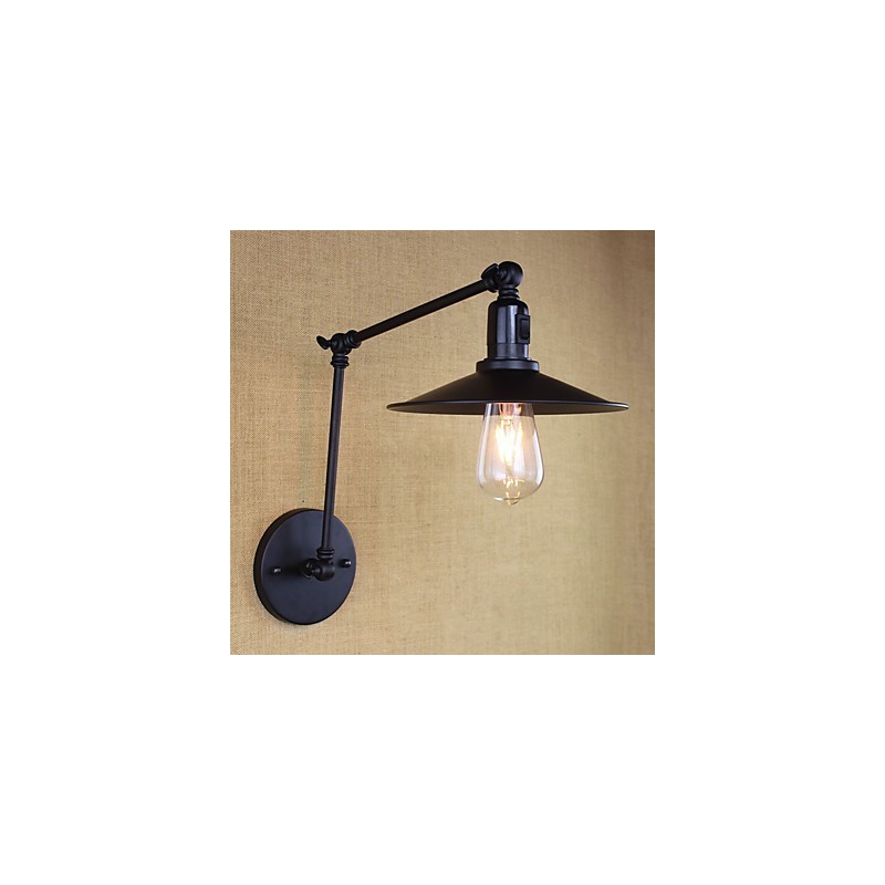 Rustikale Lodge-Malerei für Mini-Stil Schwenkarm-Downlight-Wandleuchten