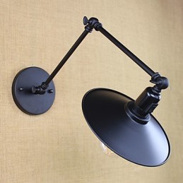Rustikale Lodge-Malerei für Mini-Stil Schwenkarm-Downlight-Wandleuchten
