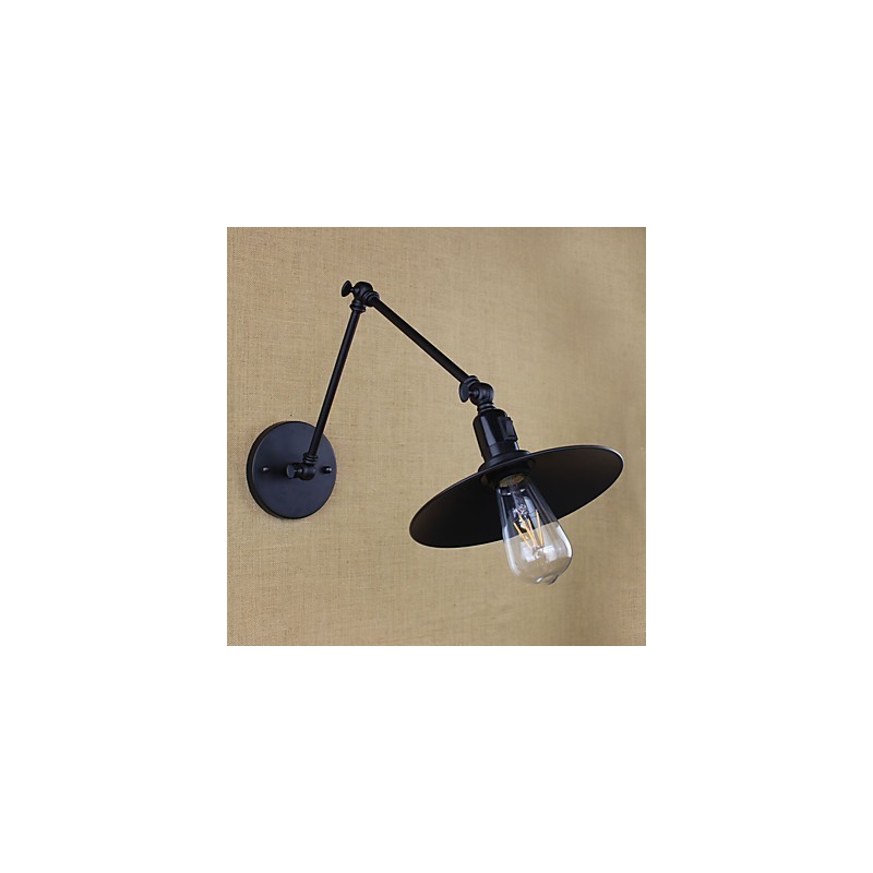 Rustikale Lodge-Malerei für Mini-Stil Schwenkarm-Downlight-Wandleuchten