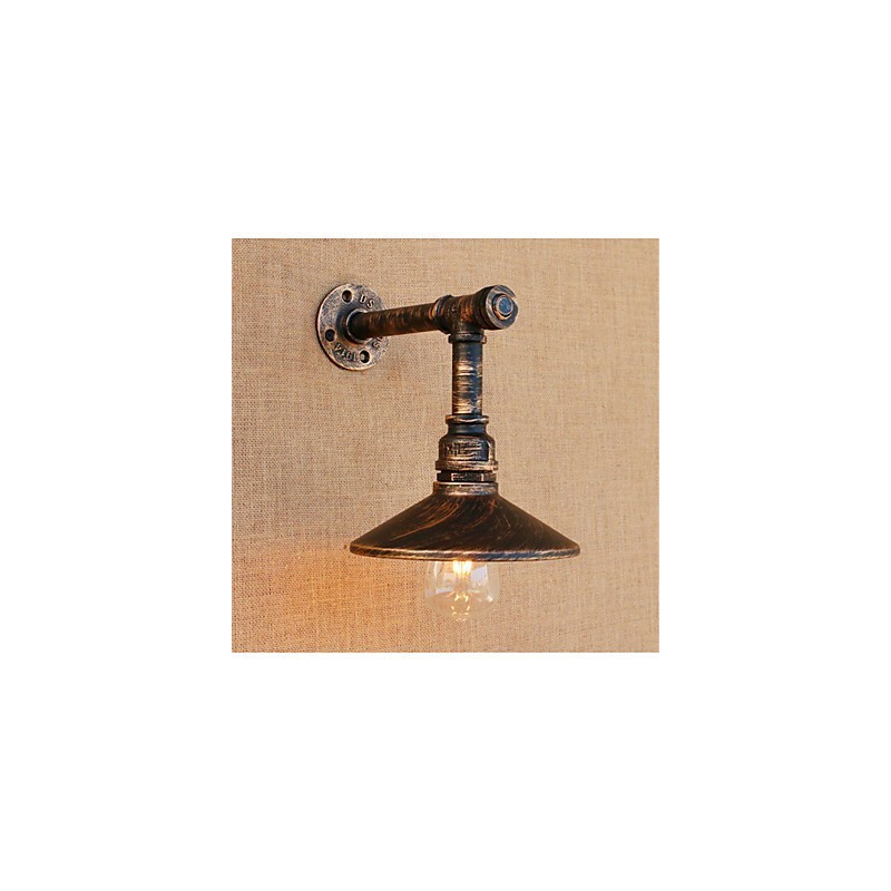 Rustikale Lodge Country Antik Messing Funktion für Ambientelicht Wandleuchten Wandleuchte