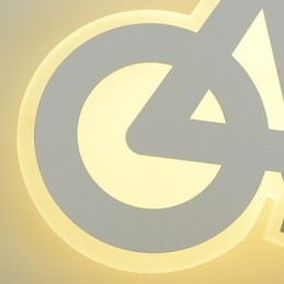 Integrierte moderne zeitgenössische Malerei-Funktion für Umgebungslicht Wandleuchten Wandleuchte