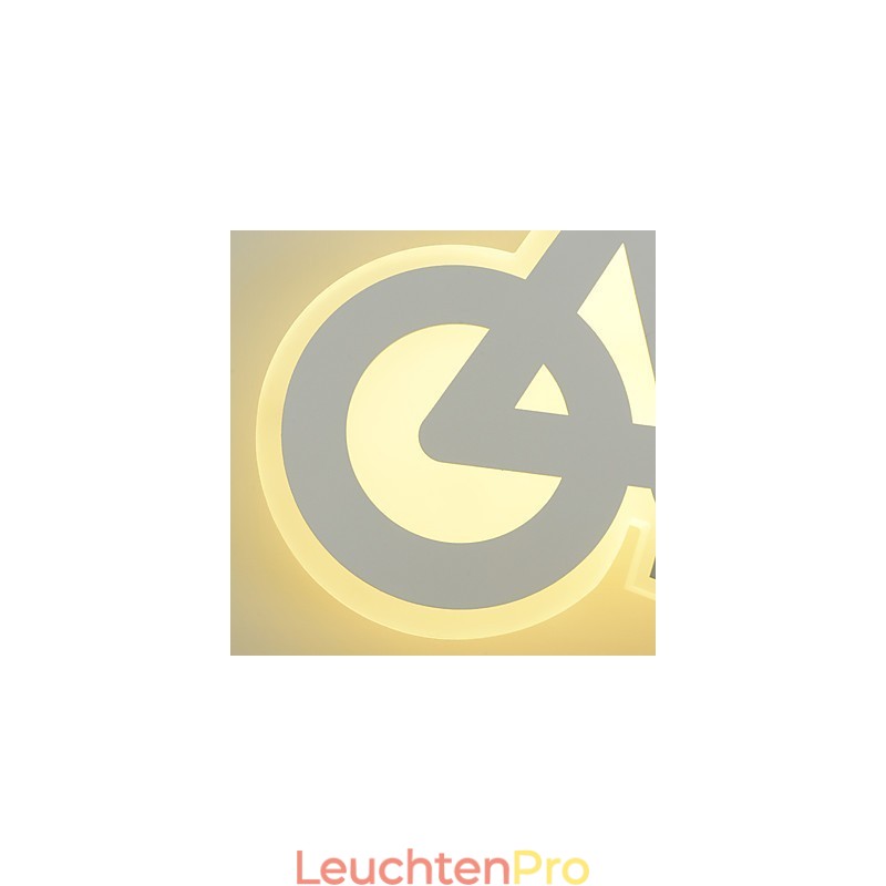 Integrierte moderne zeitgenössische Malerei-Funktion für Umgebungslicht Wandleuchten Wandleuchte