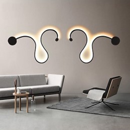 Moderne Wandleuchten Kreative Metall Wohnzimmer Flur Schlafzimmer Hotelzimmer Nachttisch Dekoration Beleuchtung